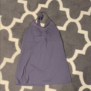 Purple Fabletics Razorback top